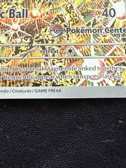 Magneton SVP 159 Pokemon Center Stamped Promo Card Surging Sparks TCG - Image 2