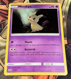 Mimikyu - SM29 - Sun & Moon Black Star Promo - Holo Rare Card - Pokemon TCG - LP - Image 2