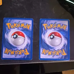 ~ Pokemon Vintage Cards - Squirtle & Charmander - Base Set, Team Rocket - 2 ~ - Image 2