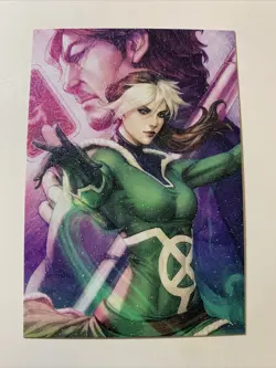 Rogue & Gambit X-Men Avengers Goddess Anime Doujin Sketch Art Card Girl Waifu - Image 1