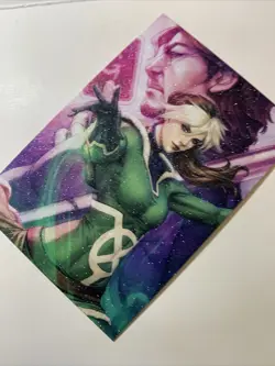 Rogue & Gambit X-Men Avengers Goddess Anime Doujin Sketch Art Card Girl Waifu - Image 3