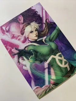 Rogue & Gambit X-Men Avengers Goddess Anime Doujin Sketch Art Card Girl Waifu - Image 4