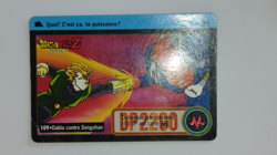 Carte Dragon Ball Z Carddass Hondan 109 FR rare card DP vf 755 Dabura Dabla - Image 1