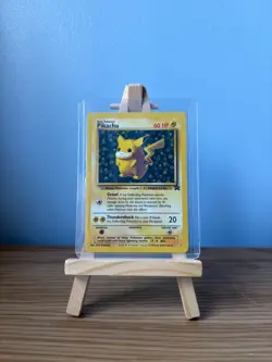 POKEMON TCG CARD IVY PIKACHU 2000 NO 1 BLACK STAR PROMO - Image 1