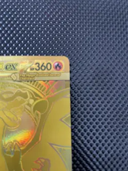 Pokemon Mega Charizard X ex Gold Ultra Rare 130/94 Phantasmal Flames English NM - Image 3