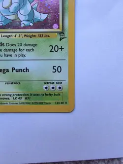 Pokemon TCG Nidoqueen Base Set 2 12/130 Holo Unlimited Holo Rare Vintage WOTC NM - Image 2