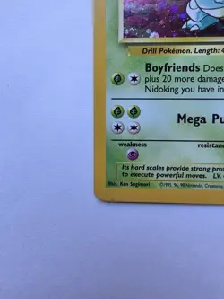 Pokemon TCG Nidoqueen Base Set 2 12/130 Holo Unlimited Holo Rare Vintage WOTC NM - Image 3