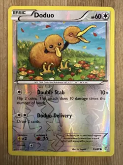 Pokemon TCG Doduo Generations 55/83 Reverse Holo Common LP - Image 1