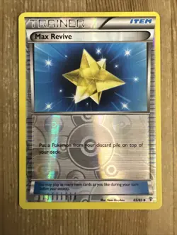 Pokemon TCG Max Revive Generations 65/83 Reverse Holo Uncommon LP - Image 1