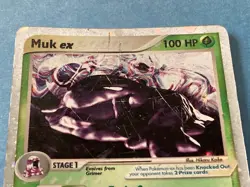 Pokemon Holo Muk EX - EX Dragon – 96/97 - HP/Damaged - Image 3