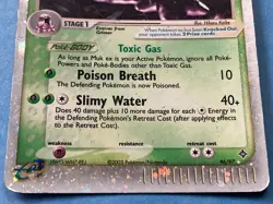Pokemon Holo Muk EX - EX Dragon – 96/97 - HP/Damaged - Image 4