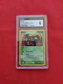 Pokemon: Seviper #23/108 EX Power Keepers Reverse Holo Rare 2007 - CGC 9 - A75 - Image 1
