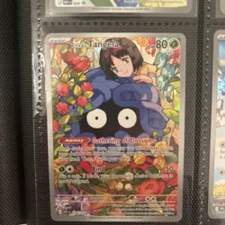 Pokemon TCG Erika’s Tangela 218/217 Ascended Heroes Illustration Rare - Image 1