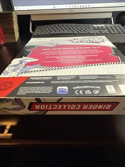 Pokemon Scarlet And Violet White Flare Binder Collection New Factory Sealed - Image 3