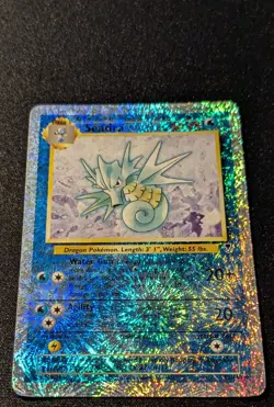 Pokemon LEGENDARY COLLECTION - #63/110 Seadra - Reverse Holo - ENG - MP - Image 4