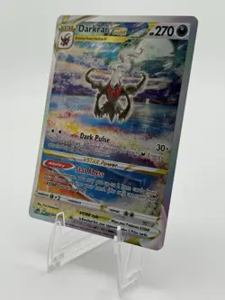 Pokemon Darkrai VSTAR Ultra Rare Crown Zenith Galarian Gallery GG50/GG70 - Image 2