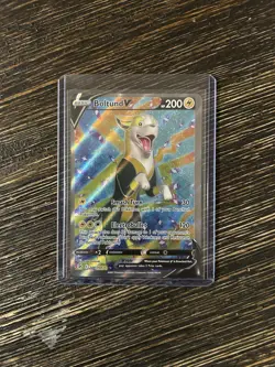Pokemon TCG Boltund V Ultra Rare Full Art Holo 249/264 Fusion Strike - Image 1