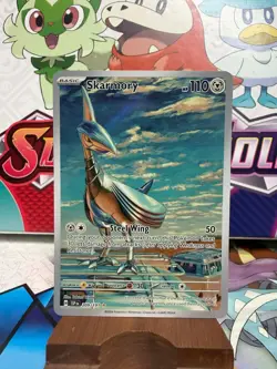 Skarmory 209/191 Illustration Rare - Surging Sparks - Pokemon TCG - SHIPS FAST - Image 1