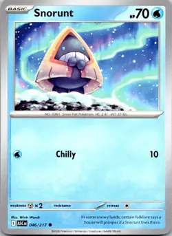 Pokemon Snorunt ME: Ascended Heroes (ASC) Normal 046/217 NM - Image 1