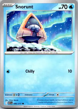 Pokemon Snorunt ME: Ascended Heroes (ASC) Normal 046/217 NM - Image 1