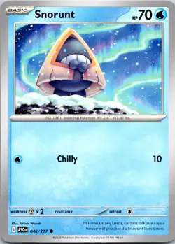 Pokemon Snorunt ME: Ascended Heroes (ASC) Normal 046/217 NM - Image 1