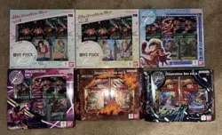 One Piece TCG Illustration Box Volumes 1-6 Factory Sealed - Image 1