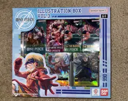 One Piece TCG Illustration Box Volumes 1-6 Factory Sealed - Image 4