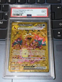 Pokemon TCG Charizard EX Obsidian Flames Card 228/197 PSA 9 - Image 1