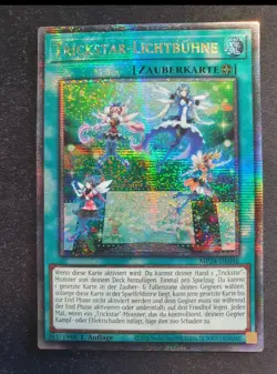 Yugioh Trickstar Light Stage MP24-EN046 Quarter Century Secret Rare 1st Edition - Image 1