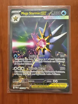 Mega Starmie EX SIR 118/088 Pokemon Card Perfect Order NM/M - Image 1