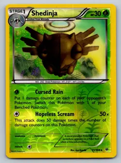 Pokemon Shedinja Rare XY - Roaring Skies 11/108 NM - Image 1