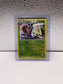 Pokemon TCG Accelgor Furious Fists 9/111 Reverse Holo Uncommon Mint - Image 1