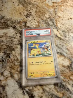 2023 Pokemon Pikachu SV-P Gym Event Campaign #120 Japanese, Promo, PSA 10 - Image 1