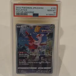 Pokemon TCG Latias S12a: Vstar Universe 195/172 Rare Holo PSA 10 Japanese - Image 1
