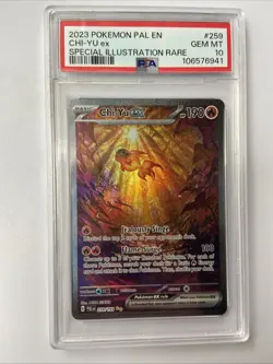 PSA 10 CHI-YU EX # 259/193 POKEMON PALDEA EVOLVED SPECIAL ILLUSTRATION RARE GEM - Image 1