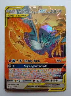 Pokemon TCG Hidden Fates #44 Moltres Zapdos Articuno GX 44/68 Mint/NearMint - Image 2