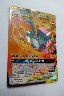 Pokemon TCG Hidden Fates #44 Moltres Zapdos Articuno GX 44/68 Mint/NearMint - Image 3