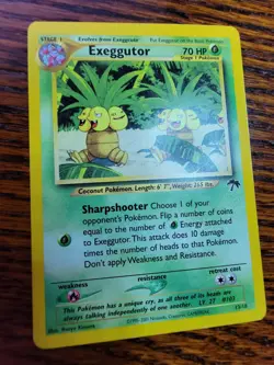 Pokemon x1 Exeggutor - Southern Islands (Promo 13/18) (LP) - Image 2