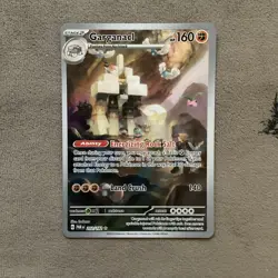 Pokemon TCG Garganacl Paradox Rift 202/182 Holo Illustration Rare NM - Image 1