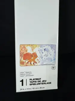 Pokemon Vulpix & Alolan Vulpix Playmat 2025 Pokemon Center Exclusive - Desk Mat - Image 1