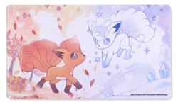 Pokemon Vulpix & Alolan Vulpix Playmat 2025 Pokemon Center Exclusive - Desk Mat - Image 5