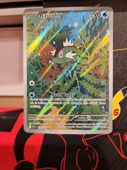 Pokemon Basculin 108/086 Sv: White Flare Illustration Rare Full Art Holo 90 HP - Image 1