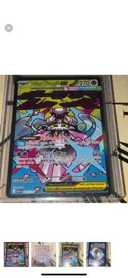 Mega Diancie 267/217 Ascended Heroes Mega Attack Rare Pokemon TCG NM - Image 1