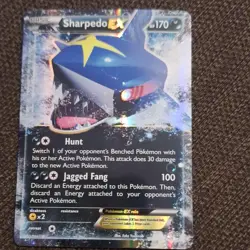 Pokemon TCG Sharpedo EX 91/160 Basic 170HP Holo Eske Yoshinob - Image 1