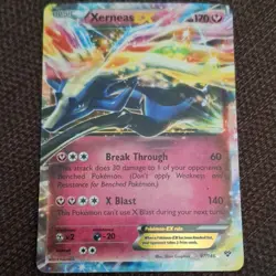 Pokemon TCG Xerneas EX 97/146 XY Basic 170HP Ultra Rare Holo - Image 1