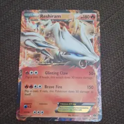 Pokemon TCG Reshiram EX 22/99 Next Destinies Basic 180HP Ultra Rare Holo - Image 1