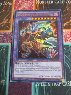 Yu-Gi-Oh! D/D/D Dragonbane King Beowulf SDPD-EN041 Ultra Rare 1st Edition NM a1/ - Image 1