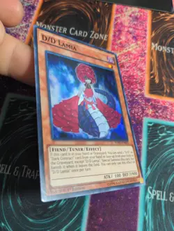 Yu-Gi-Oh! D/D Lamia SDPD-EN005 1st Edition Super Rare NM - Image 2