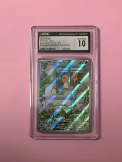 Charmander #044 - Black Star Promo - Obsidian Flames Holo: CGC 10 Gem Mint - Image 1