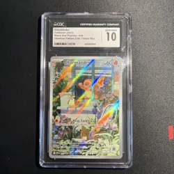 CGC 10 Charmander #044 Obsidian Flames ETB Black Star Promo Graded 🔥 - Image 1